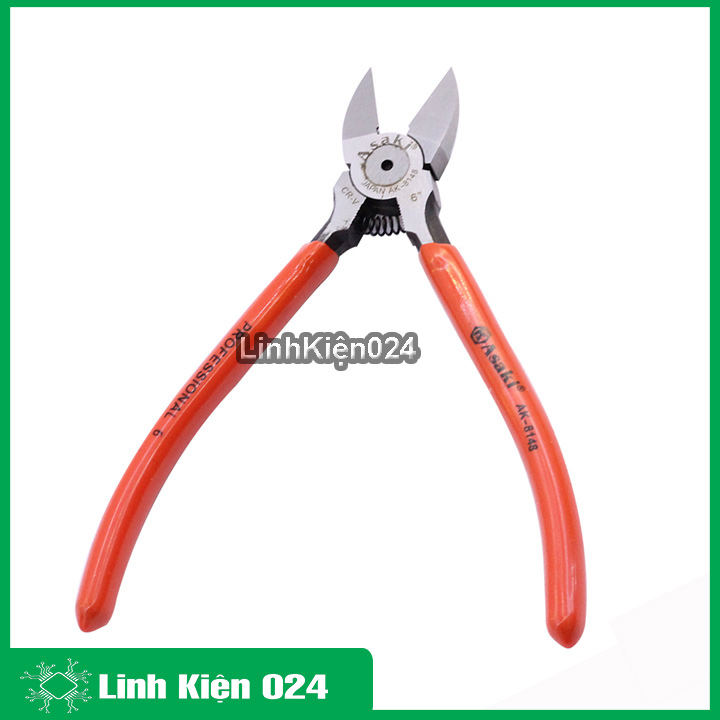 Kìm cắt asaki ak-8147 5 inch 135mm made in japan