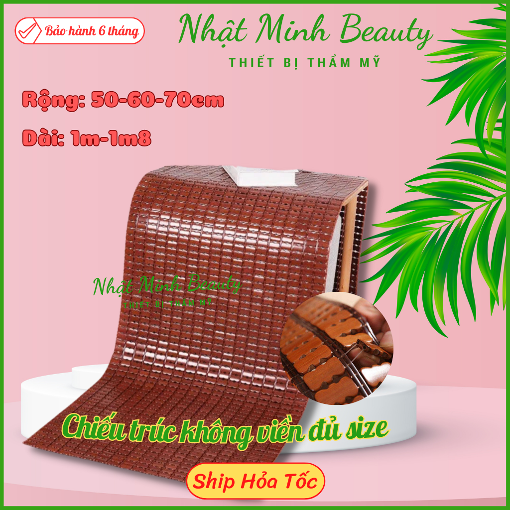 Chiếu trúc spa không viền | Chiếu trúc trải giường spa, trải sofa, cabin oto