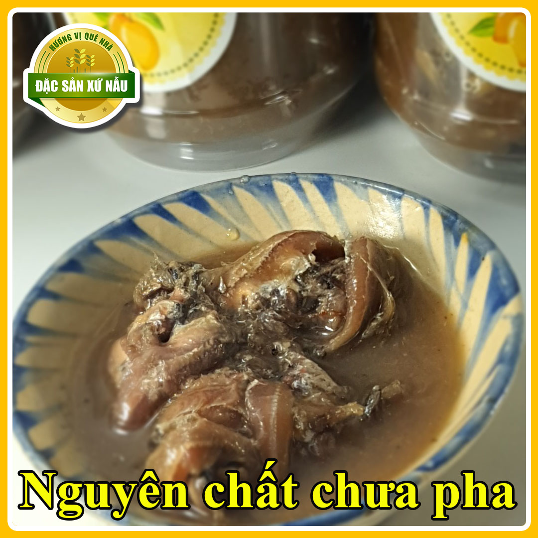 1 Kg mắm cá cơm Phú Yên nguyên chất chưa pha (1Kg) - Đặc Sản Xứ Nẫu Quê Mình