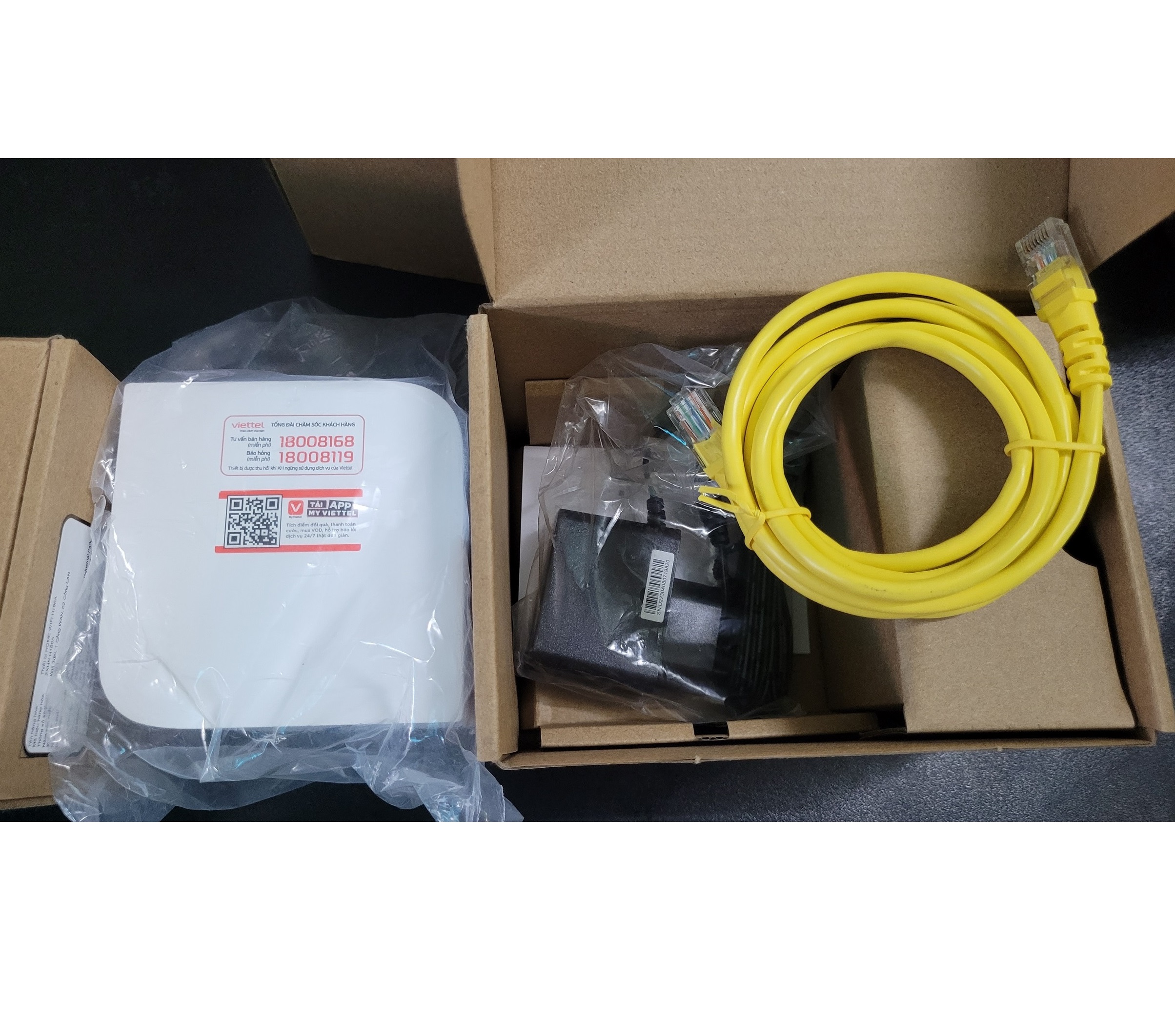 Wifi mesh viettel 2 băng tần - full box