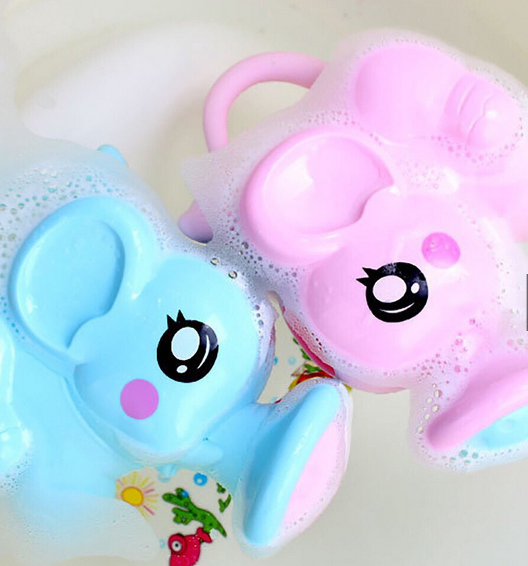Đồ chơi nhà tắm, Con voi có vòi hoa sen bằng nhựa dễ thương cho bé, Rùa bơi vặn cót