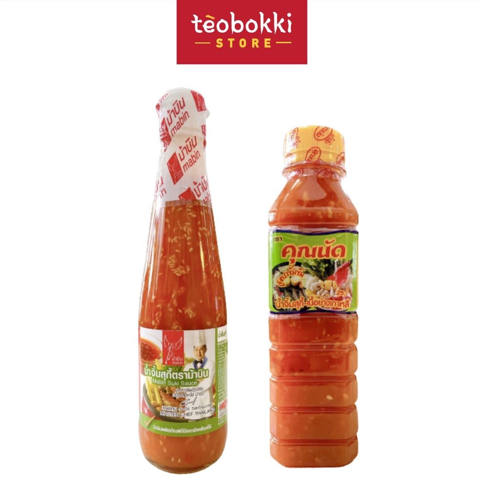 Sốt chấm thịt nướng Thái Lan chai 250ml, 340ml