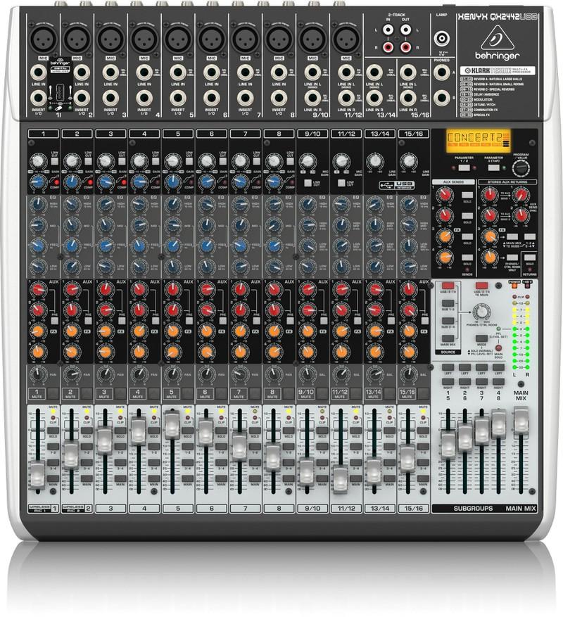 Bàn mixer behringer qx 2442usb