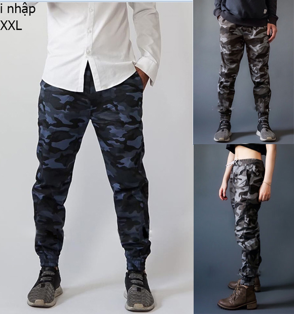 [HCM]QUẦN JOGER NAM CAO CẤP HỌA TIẾT LÍNH kaki thun nhập co giãn tốt dày đẹp không xù không ra màu QN46