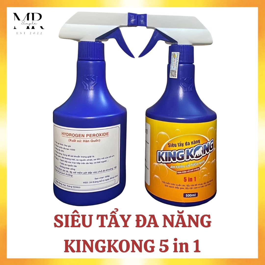 Siêu tẩy đa năng King Kong tẩy được trên mọi chất liệu