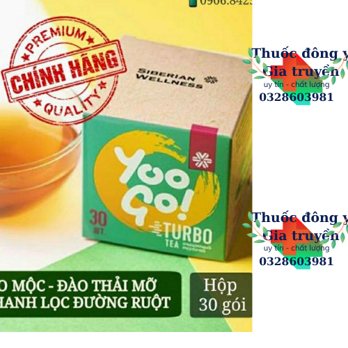 Trà thảo mộc Yoogo Turbo tea