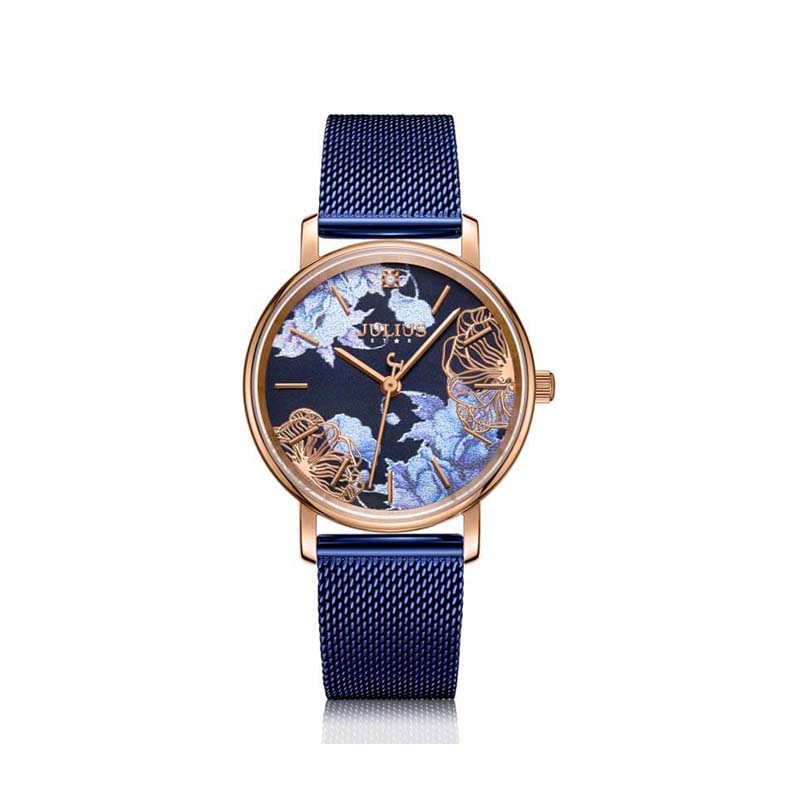 Đồng hồ nữ js-033b julius star kính sapphire hàn quốc