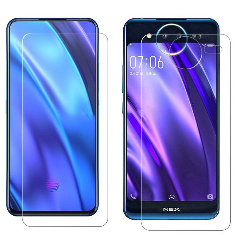 [HCM]Combo cường lực dẻo trước sau và camera Vivo NEX S2 Dual Display