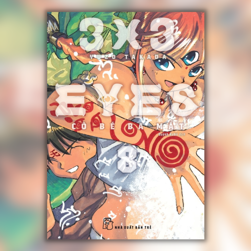 3x3 Eyes - Cô Bé Ba Mắt - Tập 8 (Tặng Kèm Card Giấy)