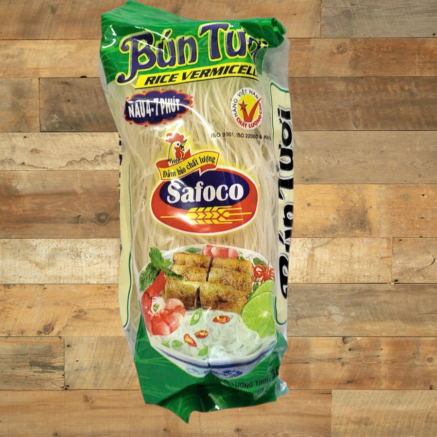 SAFOCO [gói 300g] BÚN TƯƠI Rice Vermicelli
