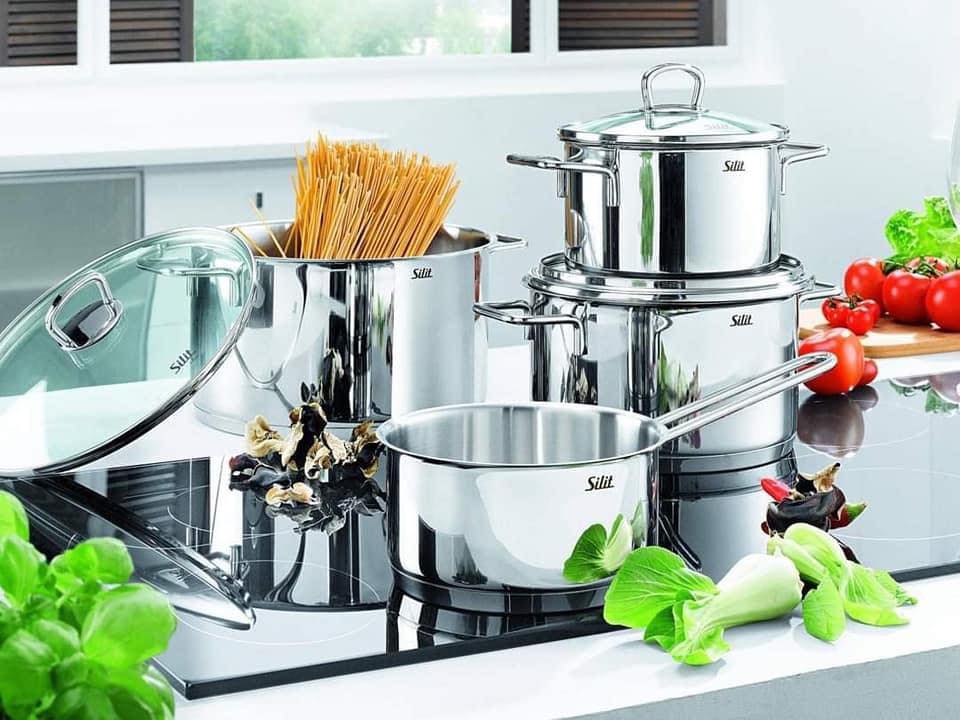 Bộ nồi siêu đẹp Silit 10 món Alicante