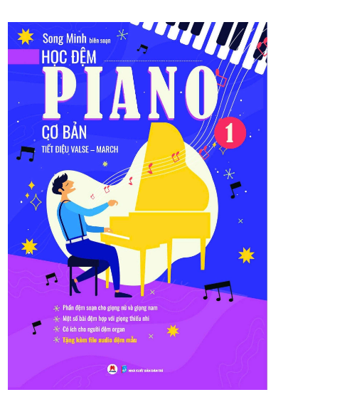 Sách - Học Đệm Piano Cơ Bản (kèm file audio) - Tái Bản 2025. Phần 1