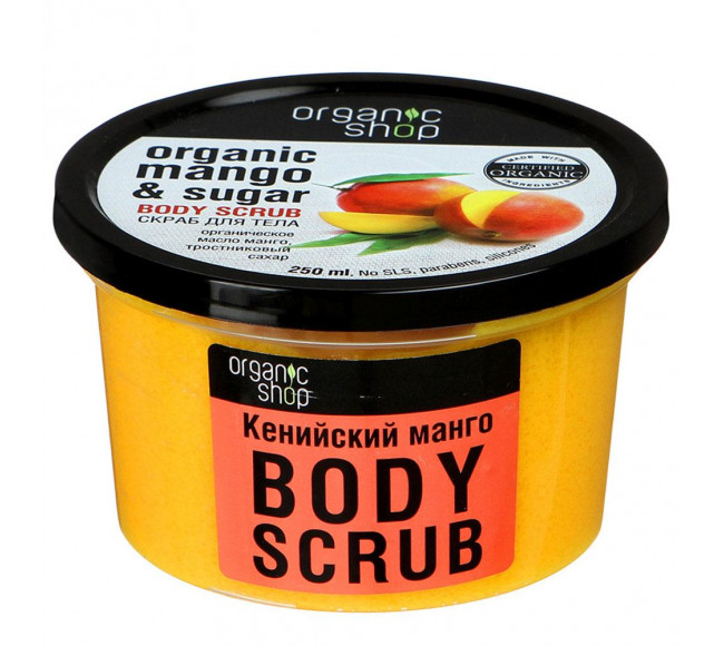 [HCM]Tẩy Tế Bào Chết Toàn Thân Organic Shop Organic Mango &amp; Sugar Body Scrub 250ml