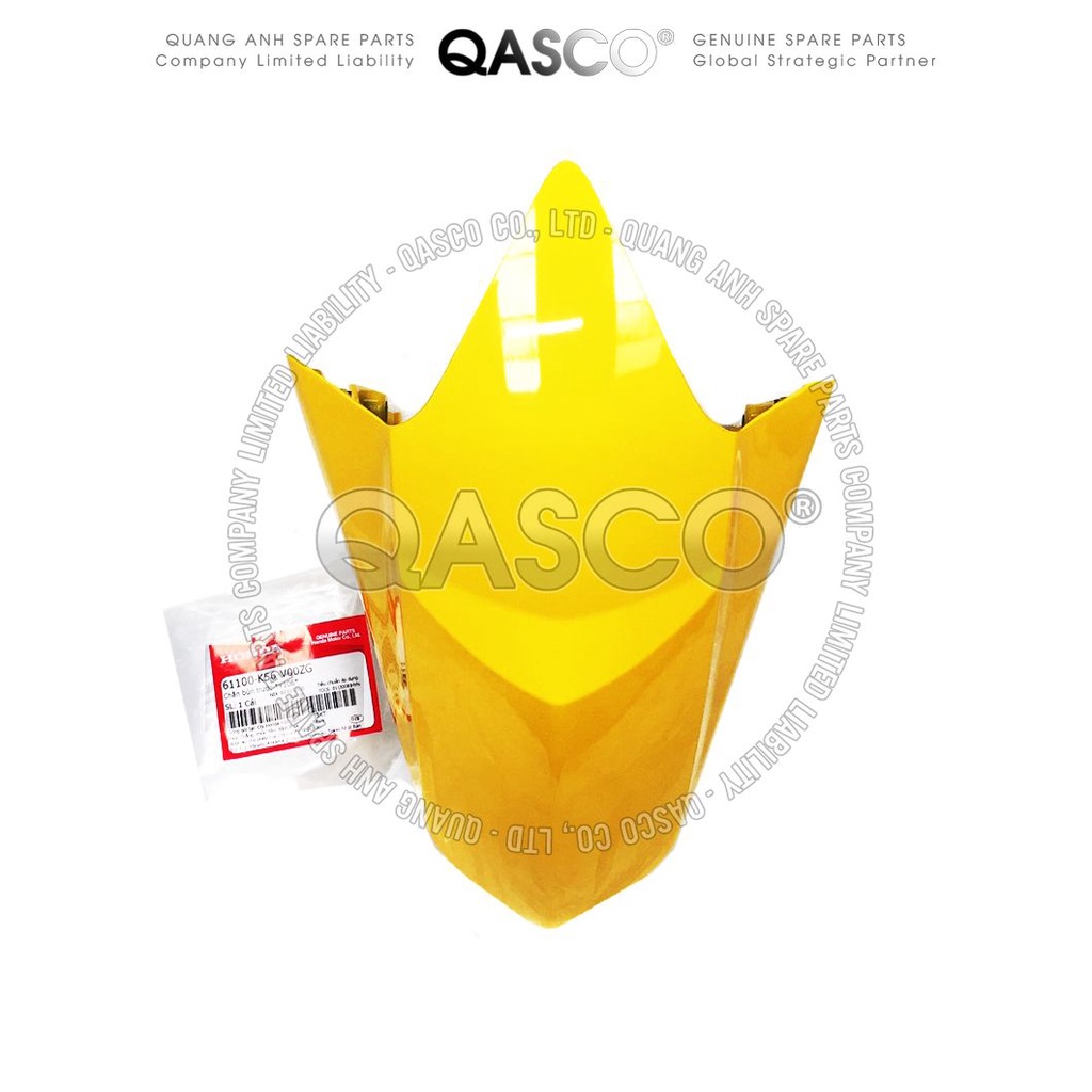 Dè chắn bùn trước honda winner 150 v1 màu vàng qasco