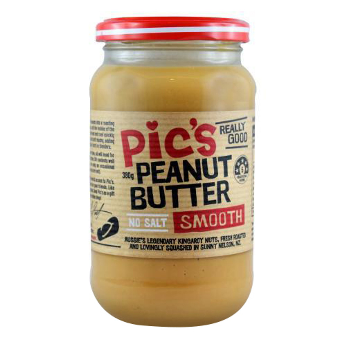 Date 08/25 bơ đậu phộng mịn lạt pic's peanut 380g chính hãng