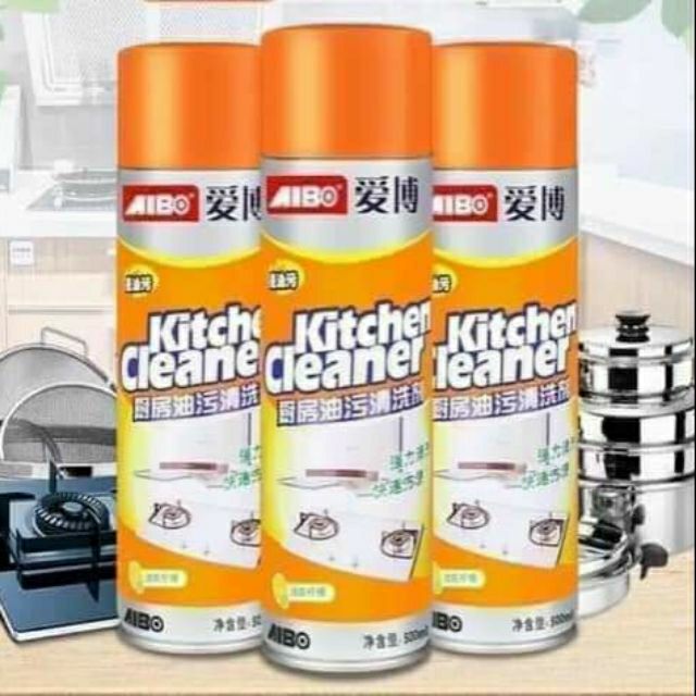 [SIÊU KHUYẾN MÃI] - BÌNH XỊT TẨY RỬA ĐA NĂNG, NHÀ BẾP, NHÀ TẮM - CHAI XỊT TẨY RỬA NHÀ BẾP KITCHEN CLEANER (MÀU VÀNG CAM) TẨY SẠCH MỌI VẾT BẨN, MẢNG BÁM, DẦU MỠ KHÓ RA