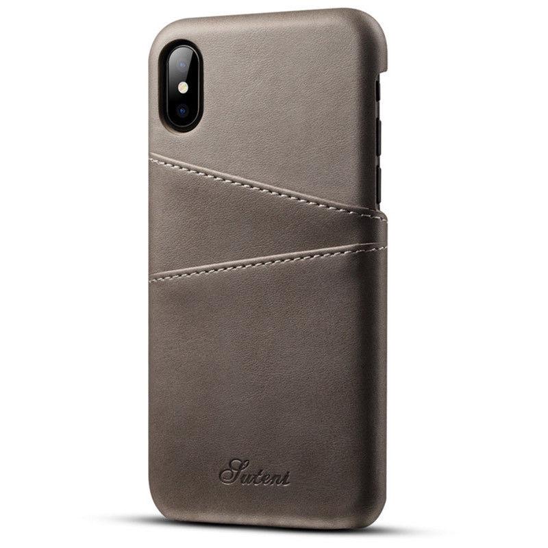 Ốp lưng da cao cấp và đựng thẻ cho iPhone XR/ iPhone XS Max