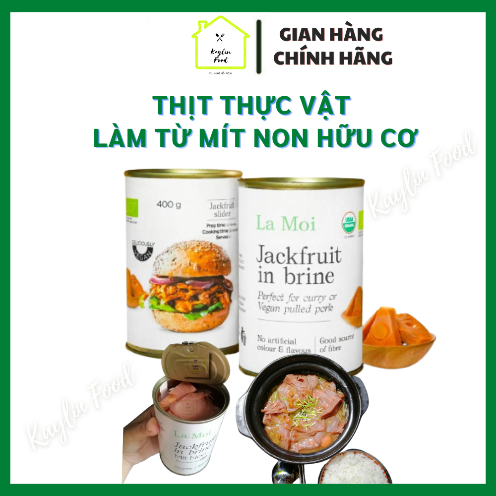 Mít non La Moi Vinamit 400g thịt thực vật mang giá trị dinh dưỡng tuyệt vời