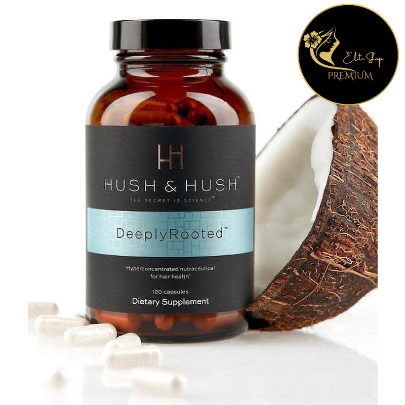 Viên Uống Chống Rụng Tóc Và Phục Hồi Tóc Image Skincare Hush & Hush Deeply Rooted 120 viên