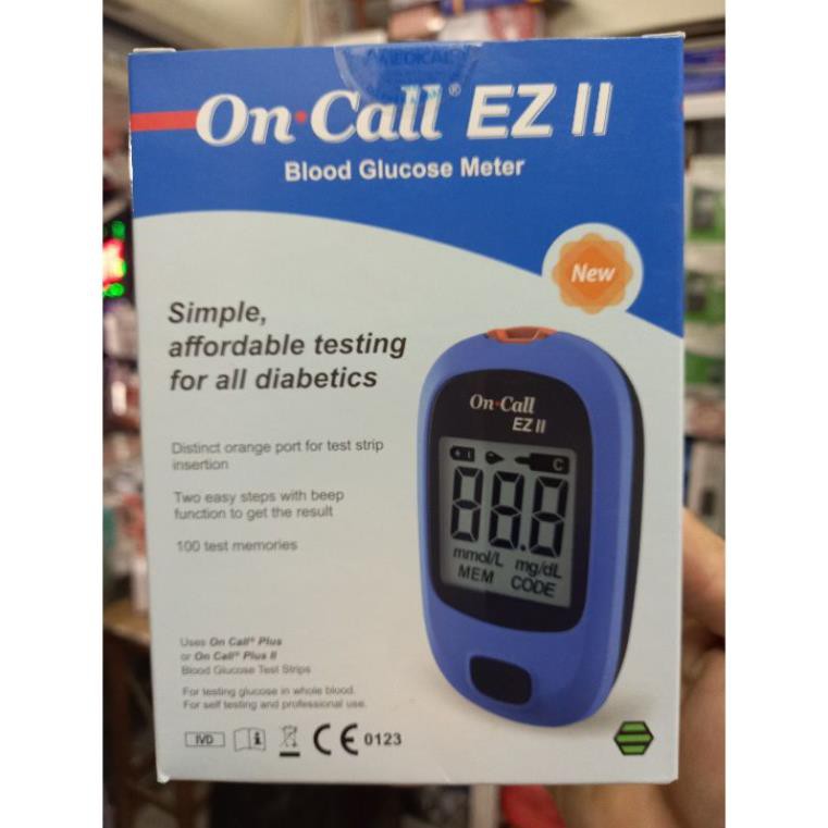 Máy đo đường huyết ACON Oncall EZ II kèm 25 que