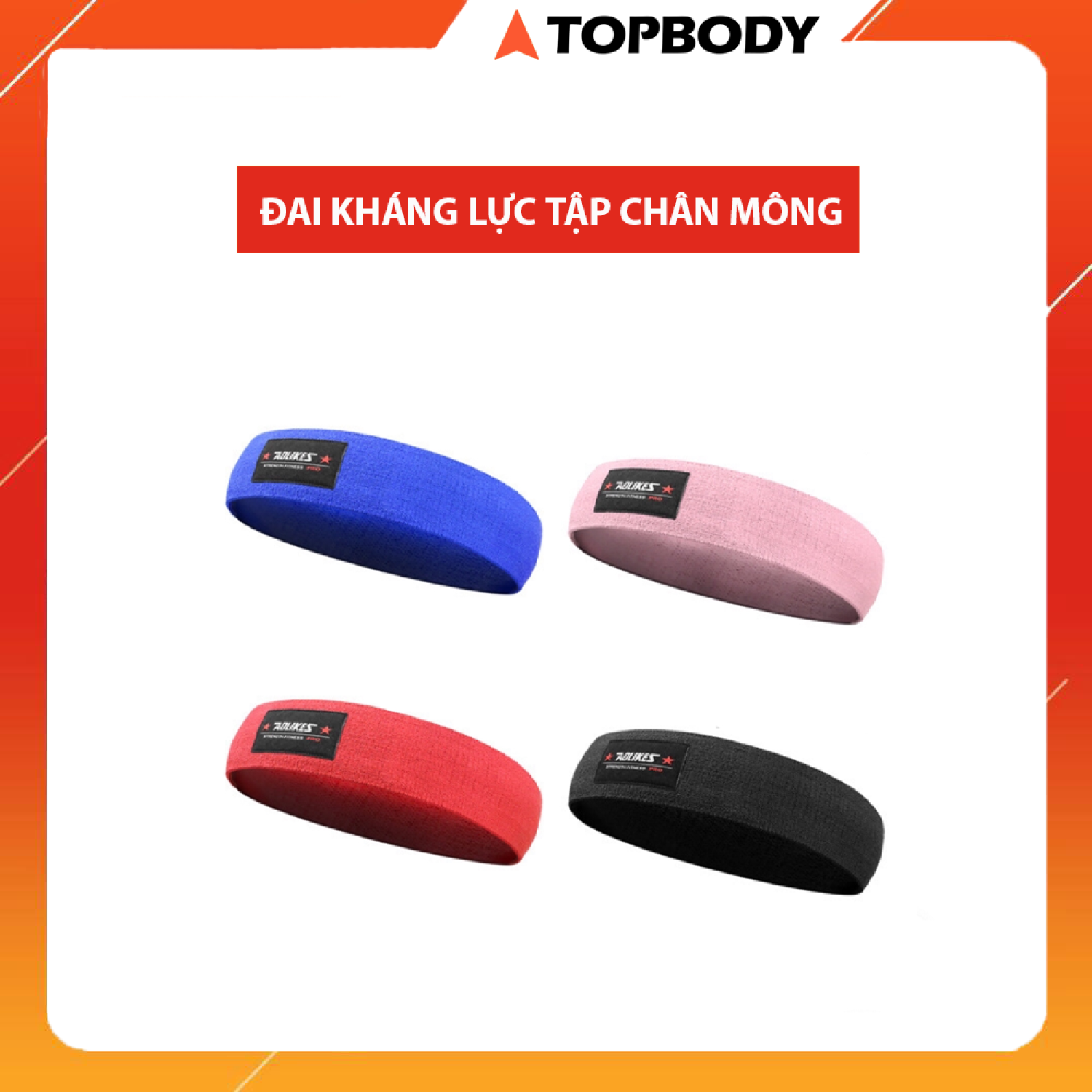 Dây đàn hồi kháng lực tập mông miniband aolikes topbody - t1 - baklu01