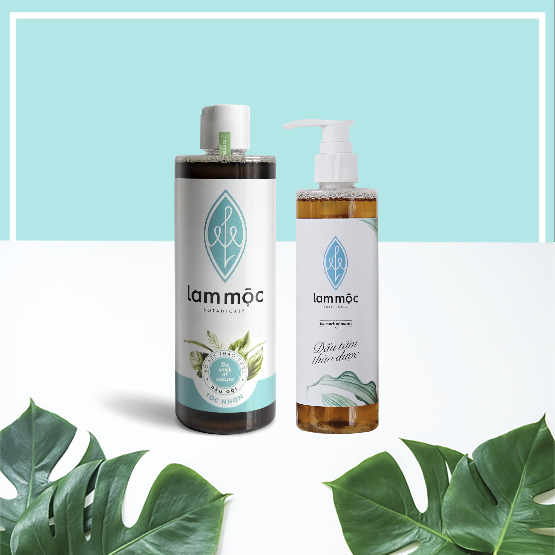 Bộ sản phẩm tắm - gội thiên nhiên Lam Mộc