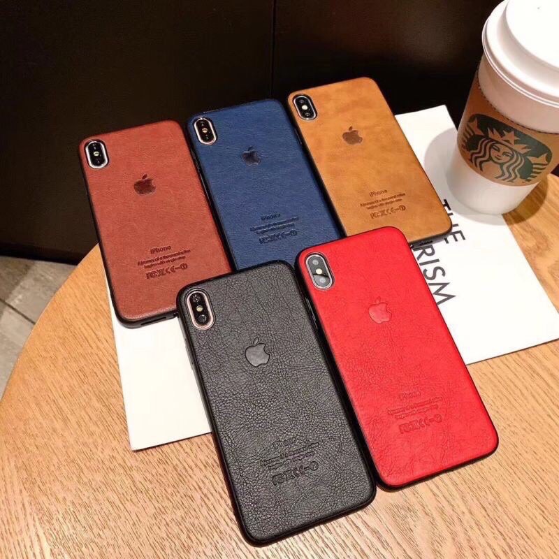 Ốp lưng iphone da logo táo cho iphone 6/6s/6spl/6pl/7/8/7pl/8pl/x/xsmax/ip11/ip11pro/ip11promax/12/12pro/12promax