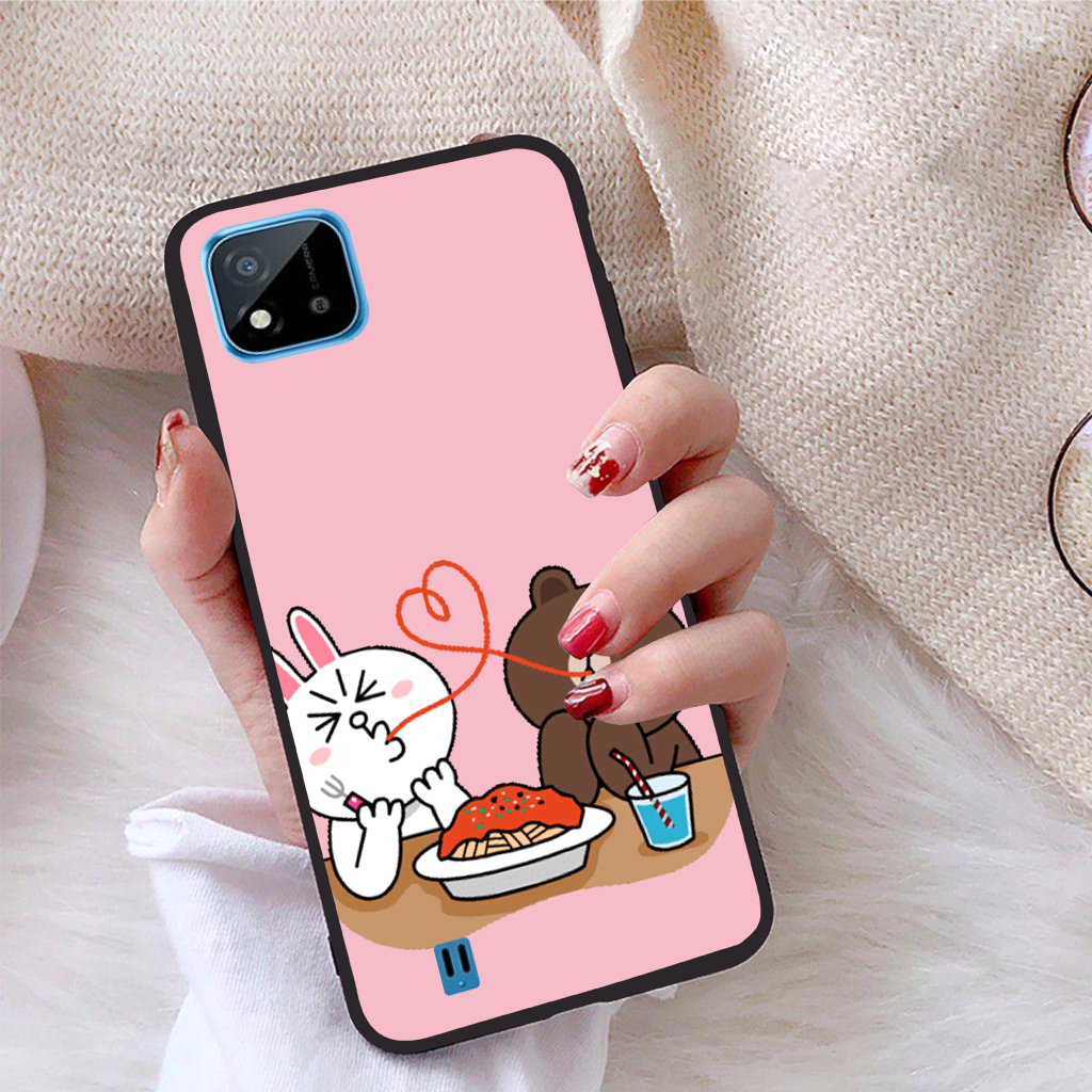Ốp lưng Realme C20 viền dẻo TPU BST Phong cách trẻ trung
