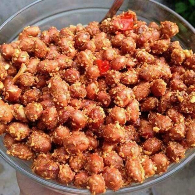 Gói TO 500G Đậu Phộng chiên tỏi ớt/ đậu phộng rang tỏi ớt siêu ngon, siêu rẻ, chất lượng, sỉ. dạo, ăn vặt, ăn liền, ăn là ghiền, combo, mứt, hot, tết, nhà làm