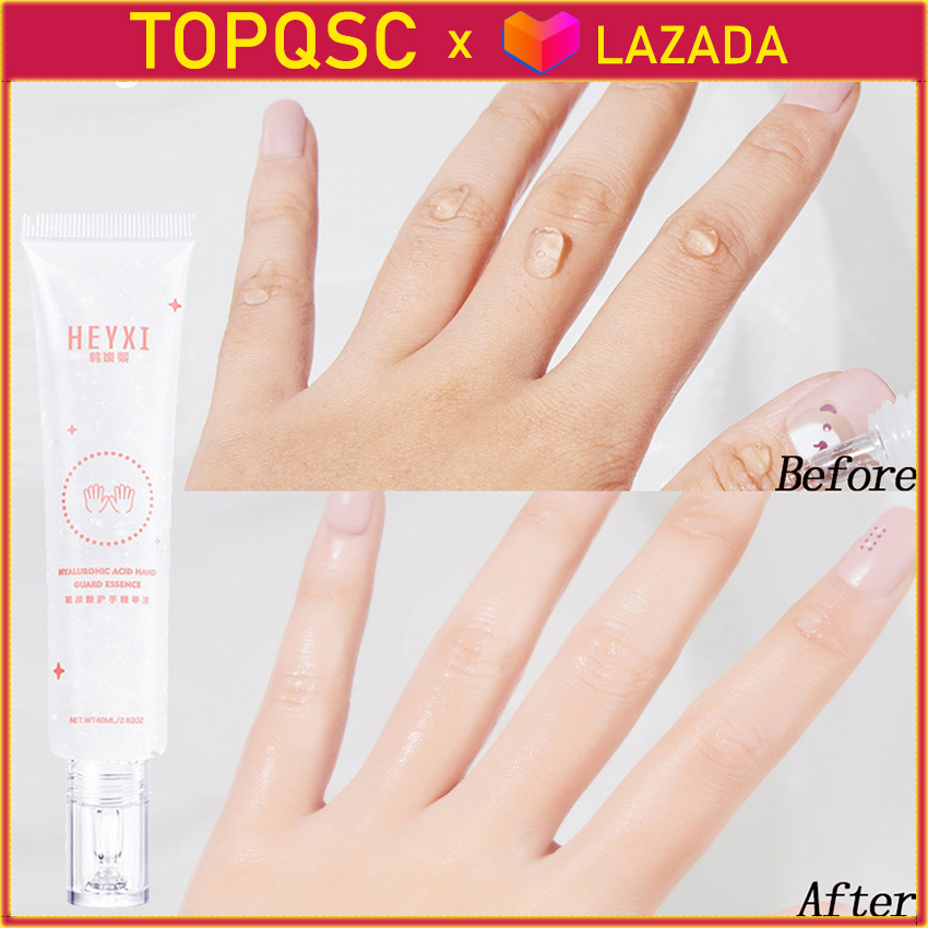 【Còn Hàng x TOPQSC】Tinh Chất Chăm Sóc Tay Axit Hyaluronic Huyết Thanh Tay Da Bị Hư Hỏng Phục Hồi Nhẹ Nhàng Dưỡng Ẩm Làm Trắng Dưỡng Ẩm Dưỡng Ẩm Chống Khô Chăm Sóc Tay Làm Săn Chắc 40Ml