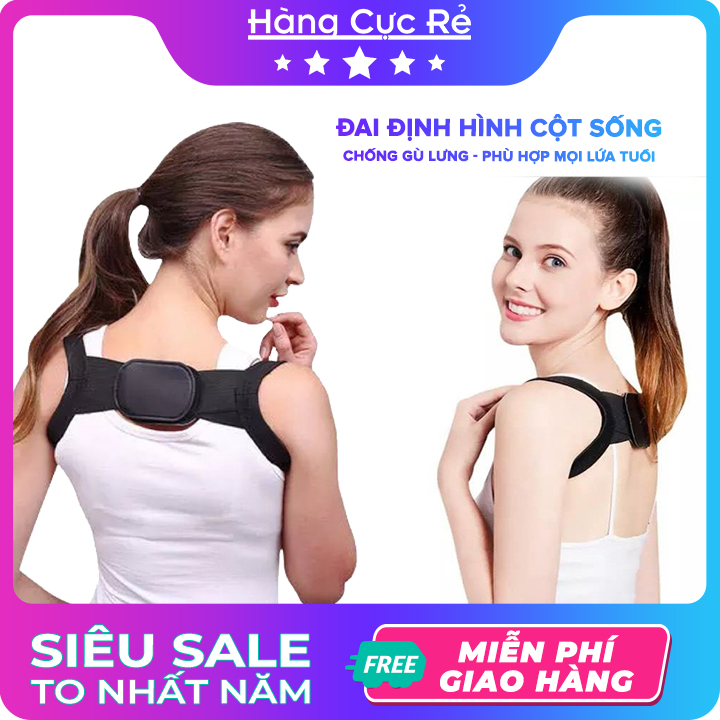 Đai định hình cột sống chống gù lưng - Shop Hàng Cực Rẻ