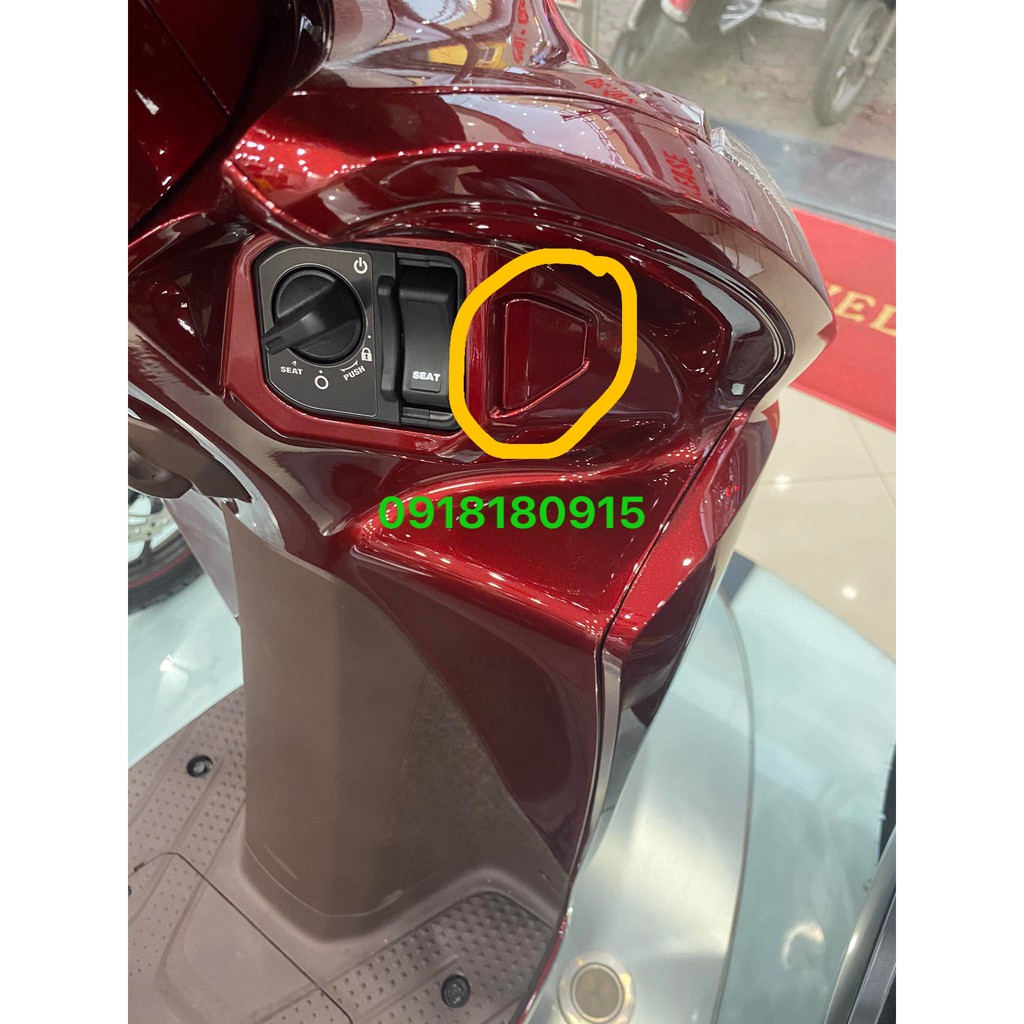 Ốp khóa nắp khẩn cấp vision 2021 2022 honda