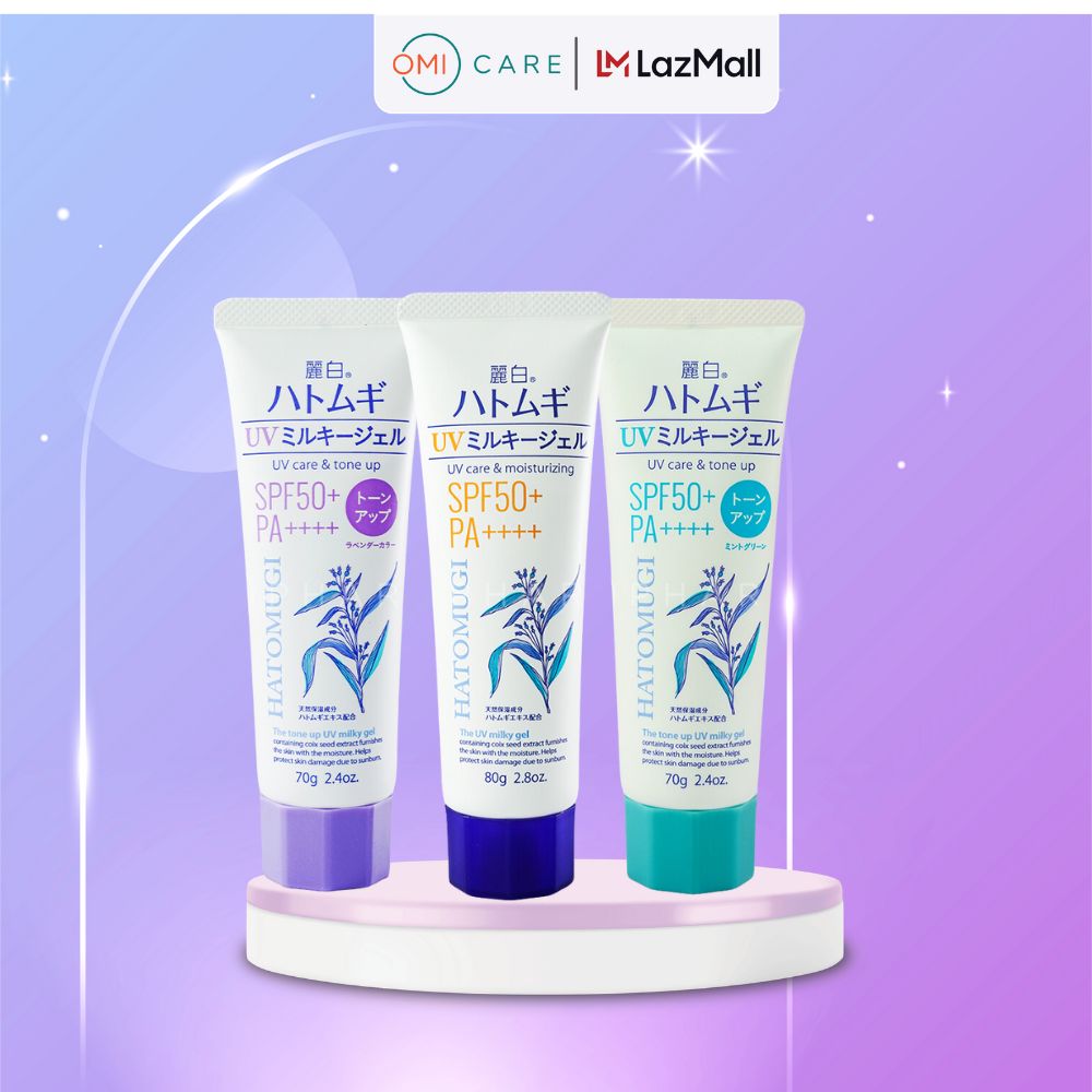 Kem Chống Nắng Dưỡng Ẩm Và Làm Sáng Da Reihaku Hatomugi SPF50+ PA++++ Nhật Bản