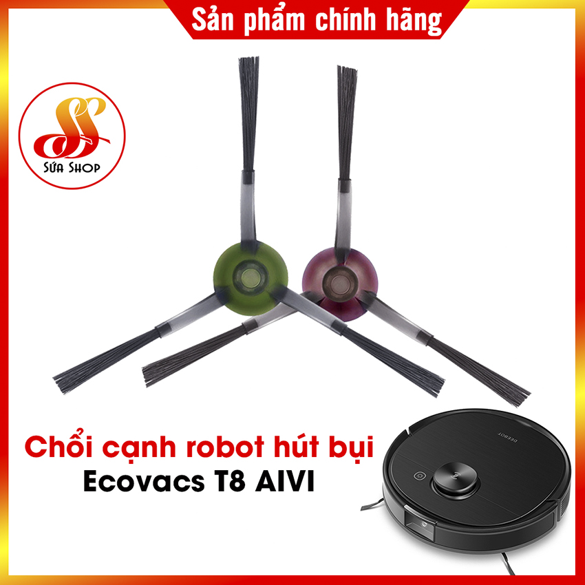 Chổi cạnh robot hút bụi Ecovacs T8 AIVI ( 1 đôi)