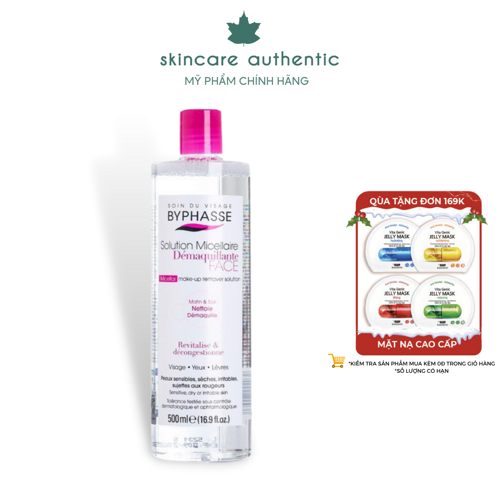 Nước Tẩy Trang Byphasse Solution Micellaire | 500Ml