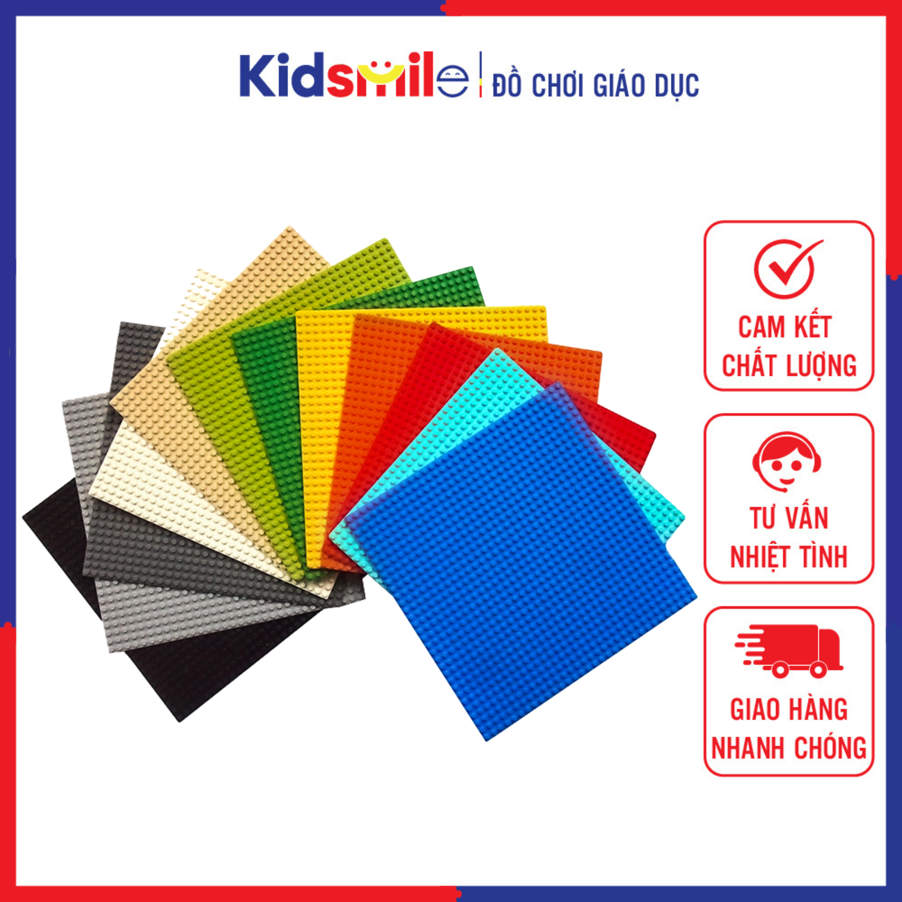 Đồ chơi trẻ em tấm đế xếp Lego Classic 32x32 nút lắp ráp và trưng bày lego, kích thích khả năng sáng tạo và phát triển tư duy cho bé từ 3 đến 10 tuổi