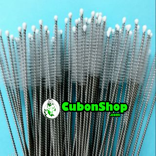 Sỉ 100 Chổi Cọ Ống Hút Mũi, Hút Sữa, Hút Nước