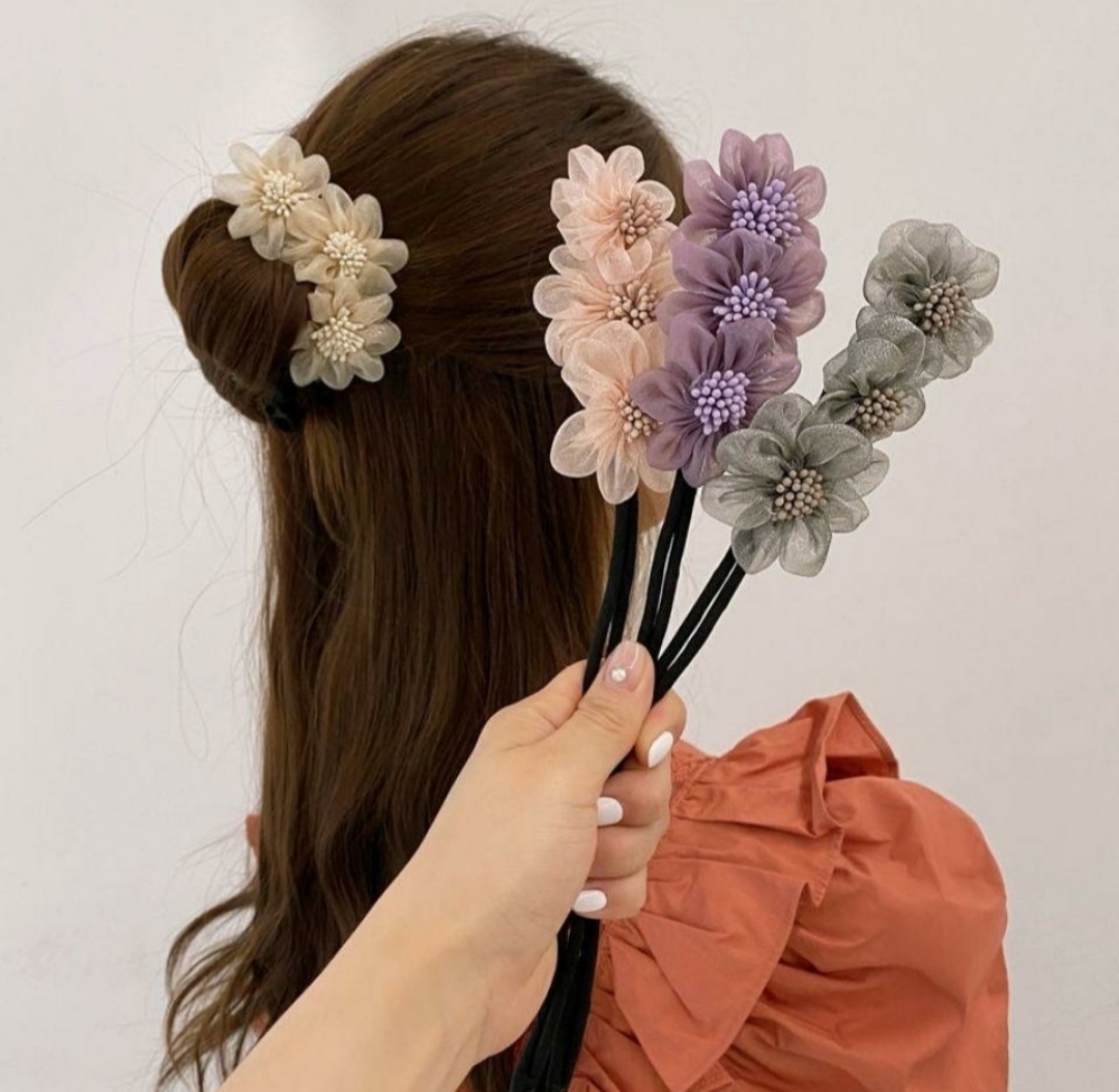 Thanh búi tạo kiểu hình hoa