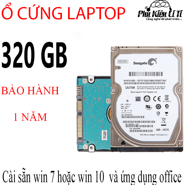 Ổ cứng hdd laptop 2.5 inch seagate 320GB bảo hành 12 tháng