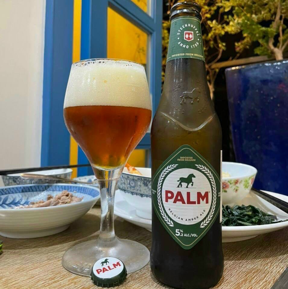 Bia PALM ~ SPECIAL AMBER ALE xuất nhập khẩu từ Bĩ