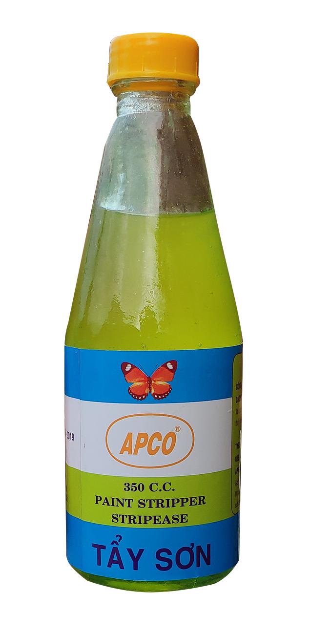 Chai tẩy sơn 350 cc (vỏ thuỷ tinh)