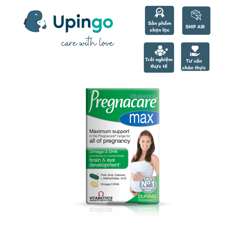 Vitamin bầu Pregnacare Max Anh - 84 viên