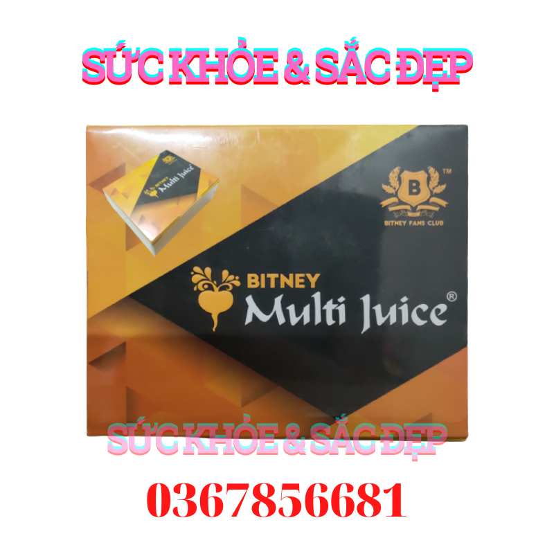 Nước ép Multi Juice giải pháp cho sức khỏe sinh lý nam nữ