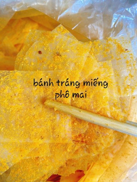 100gr Bánh tráng miếng phô mai Long An