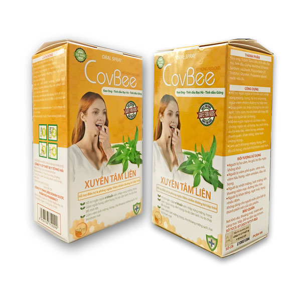 Xịt họng keo ong CovBee