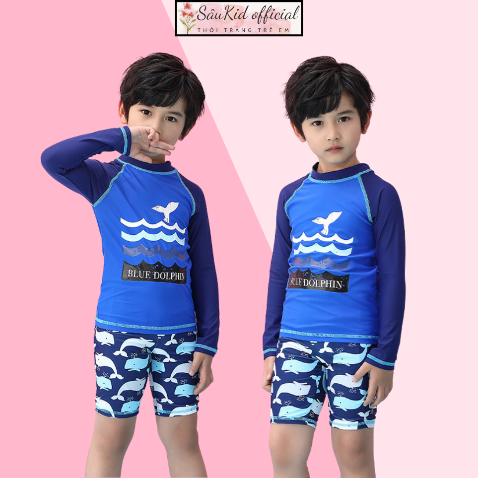 Đồ bồ bơi bé trai trẻ em supperkids dành cho bé trai