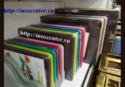 Thớt nhựa màu công nghiệp PP cao cấp 40x60x2 cM