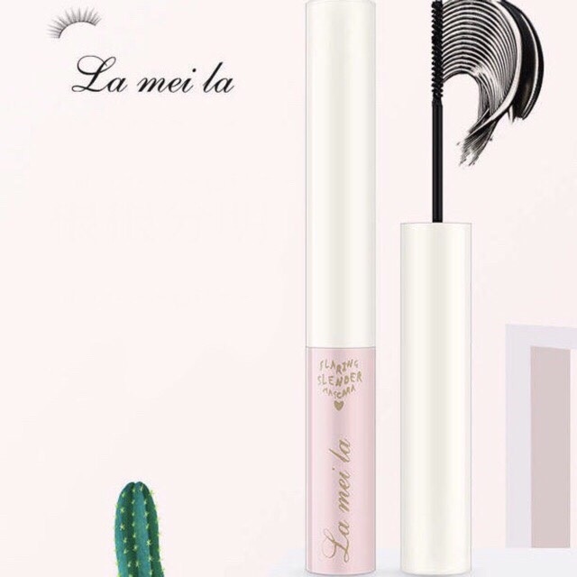Mascara Siêu Mảnh Tơi Mi Lameila Skinny Microcara Vỏ Hồng
