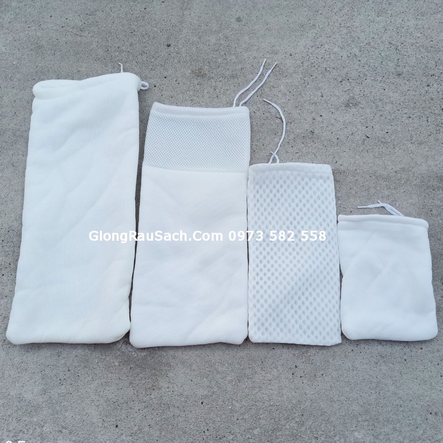 Túi lọc bể cá hồ cá 2 lớp, 3d chuyên dùng lọc hay đựng vật liệu lọc bể cá chống tràn