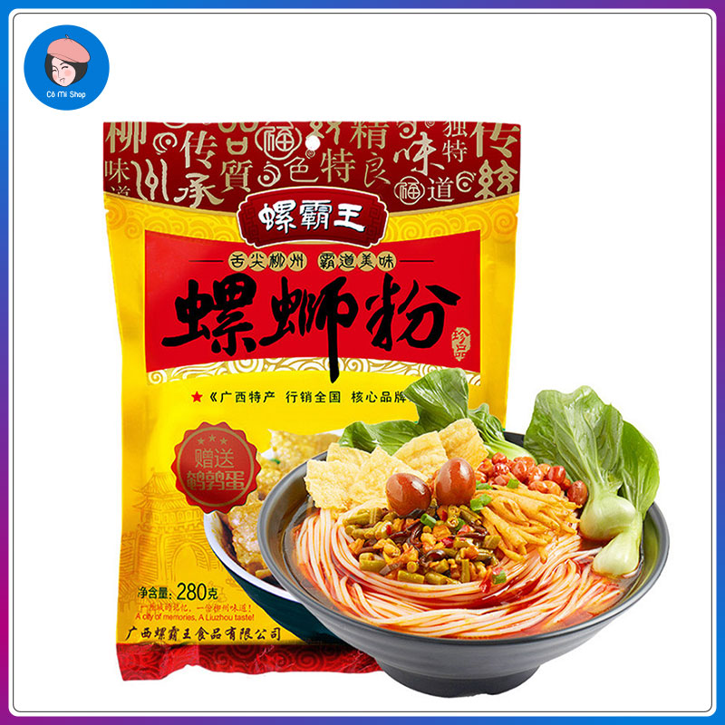 Bún ốc liễu châu, bún ốc Luobawang 280g - Cô Mi shop